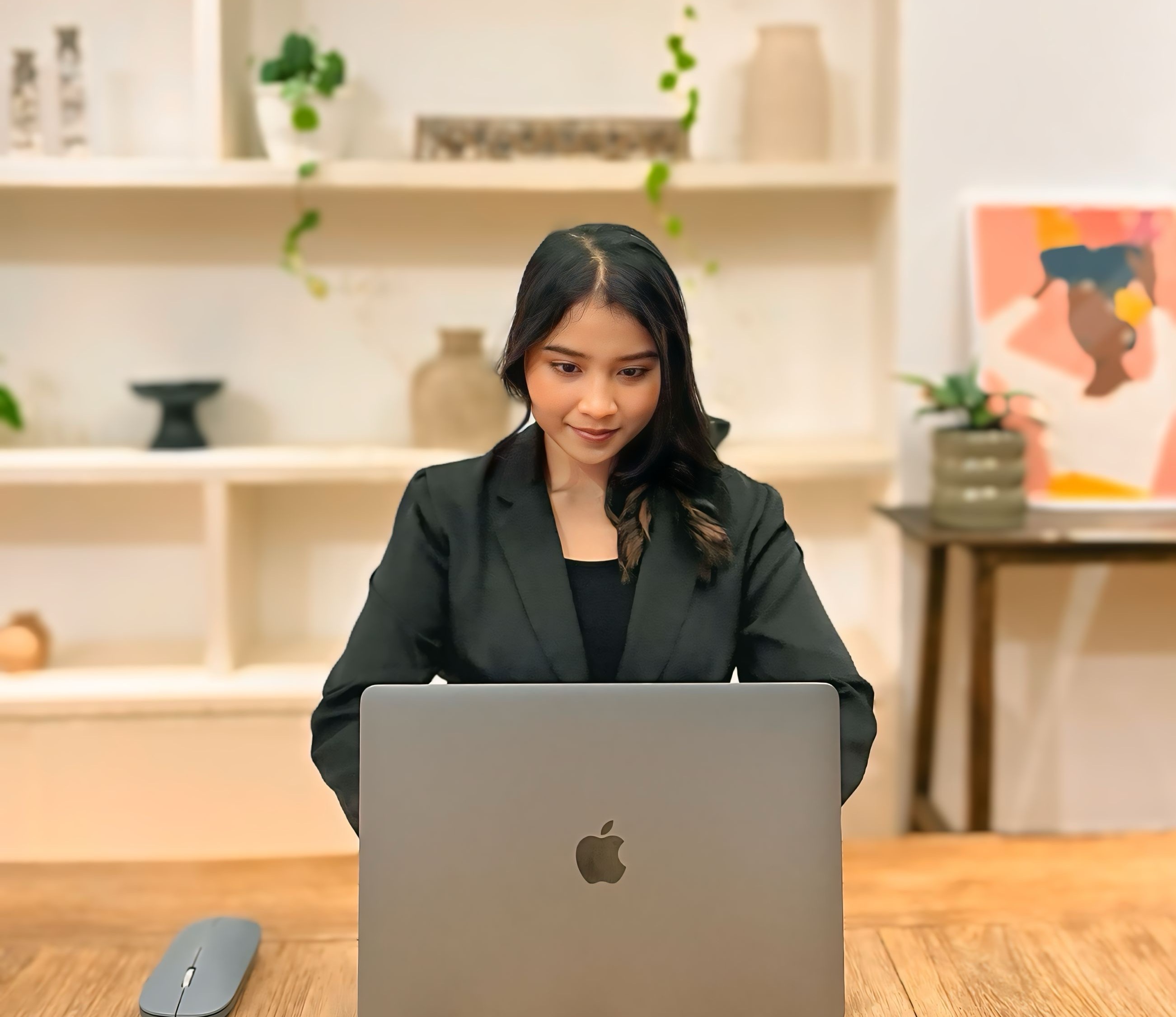 Marshella Anjani at work